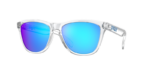 Oakley Sunglasses Frogskins Crystal Clear W/Prizm Sapph