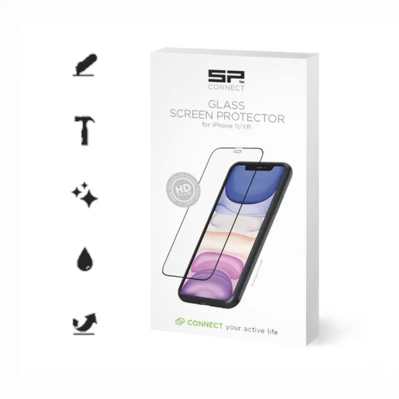 SP CONNECT GLASS SCREEN PROTECTOR IPHONE SE/8/7/6S/6 - Phone Case / Telefon skal