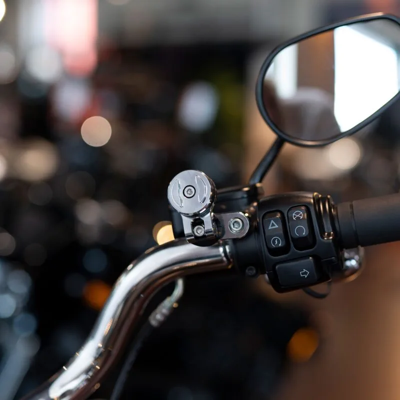 SP Connect Head SPC+ Moto Pro MFL. Chrome - Mounts / Fästen