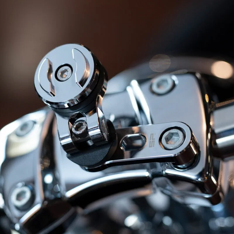 SP CONNECT BARCLAMPMOUNT PRO CHROME - Mounts / Fästen