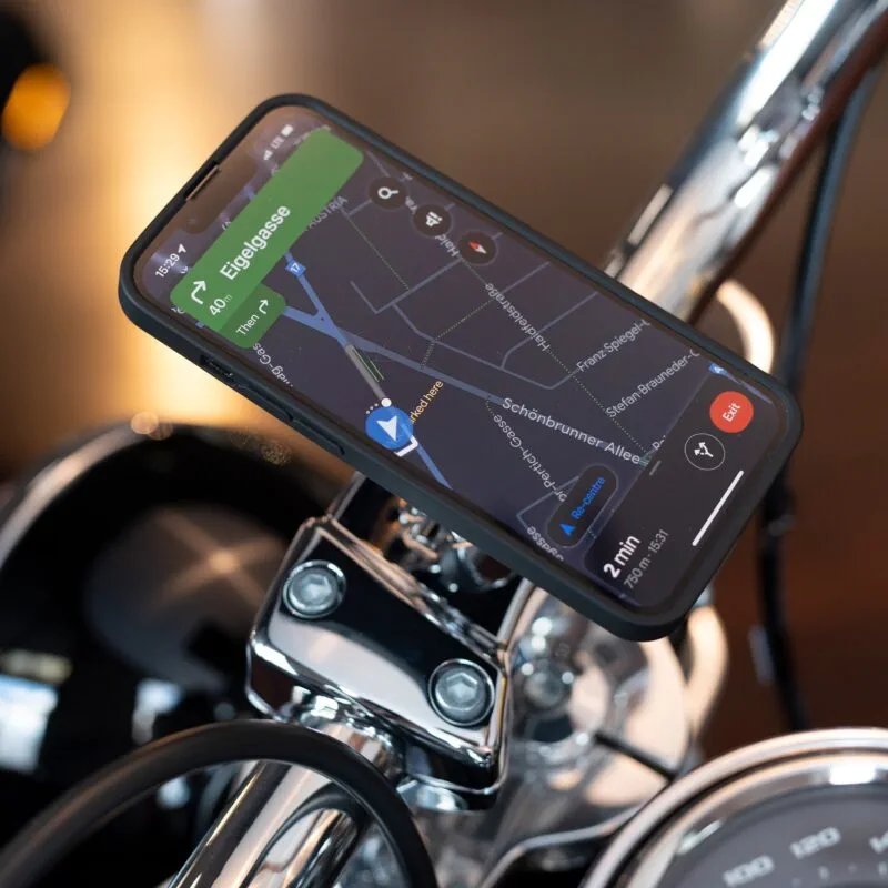 SP CONNECT BARCLAMPMOUNT PRO CHROME - Mounts / Fästen