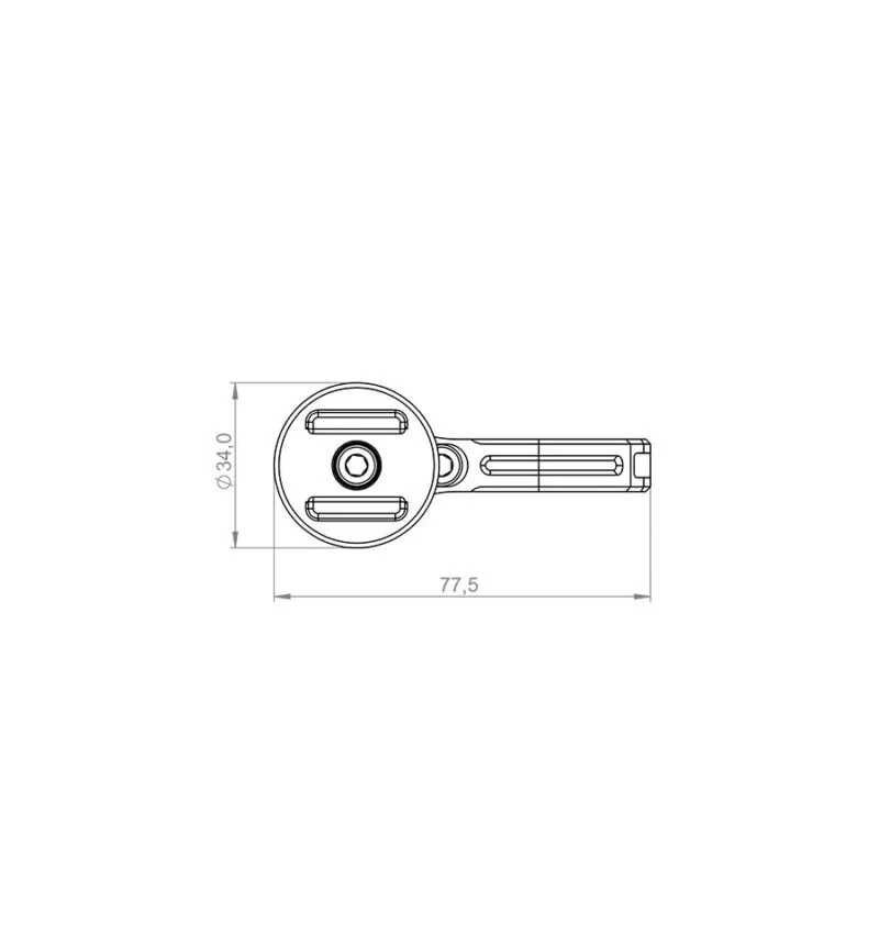 Sp-Connect Moto Mount Pro Chrome - Mounts / Fästen