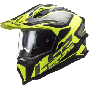 LS2 Hjälm MX701 Explorer Alter Mattsvart/H-V Gul