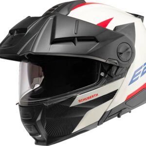 Schuberth Hjälm E2 Defender Vit/Blå