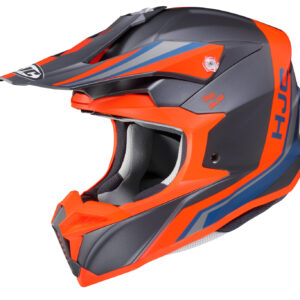 HJC Hjälm i50 Flux Svart/Orange MC6SF