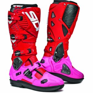 SIDI Crossfire 3 SRS MX Stövel LTD 2023 Röd/Rosa