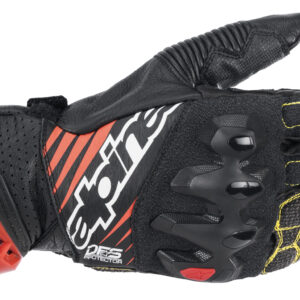 Alpinestars Handske GP-Tech v2 Svart/Vit/Röd fluo