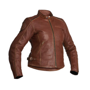 Halvarssons Skinnjacka Nyvall Dam Cognac