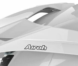 Airoh Commander peak Color white gloss