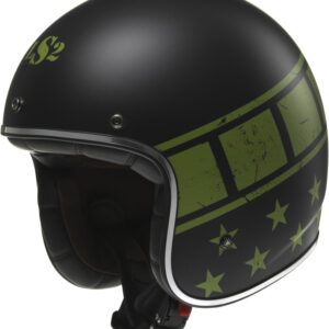 LS2 Hjälm OF583 BOBBER KURT matt svart
