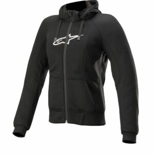 Alpinestars Hoodie Dam Chrome Svart