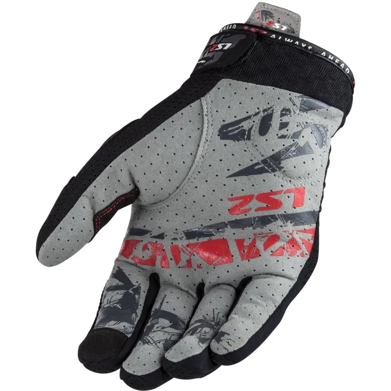 handske-ls2-chaki-dam-svart LS2 Chaki Dam Svart - Mc handskar dam