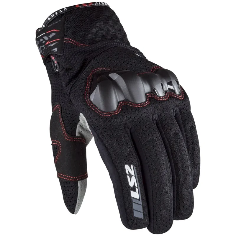handske-ls2-chaki-dam-svart LS2 Chaki Dam Svart - Mc handskar dam