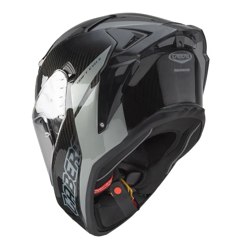 hjalm-caberg-drift-evo-ii-carbon-nova-gra Caberg Drift Evo II Carbon Nova Grå
