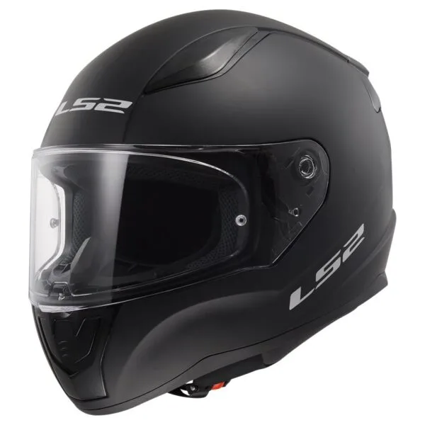 LS2 FF353 Rapid II Mattsvart MC Hjälm Urban-Touringhjälm