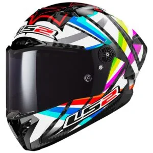 LS2 FF805 Thunder Carbon Racinghjälm - Aero Flash Svart