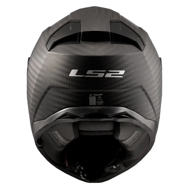 LS2 FF811 Vector II Carbon Mattsvart Sporthjälm