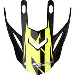 MX708 FAST EVO SKÄRM ROAR SVART NEONGUL
