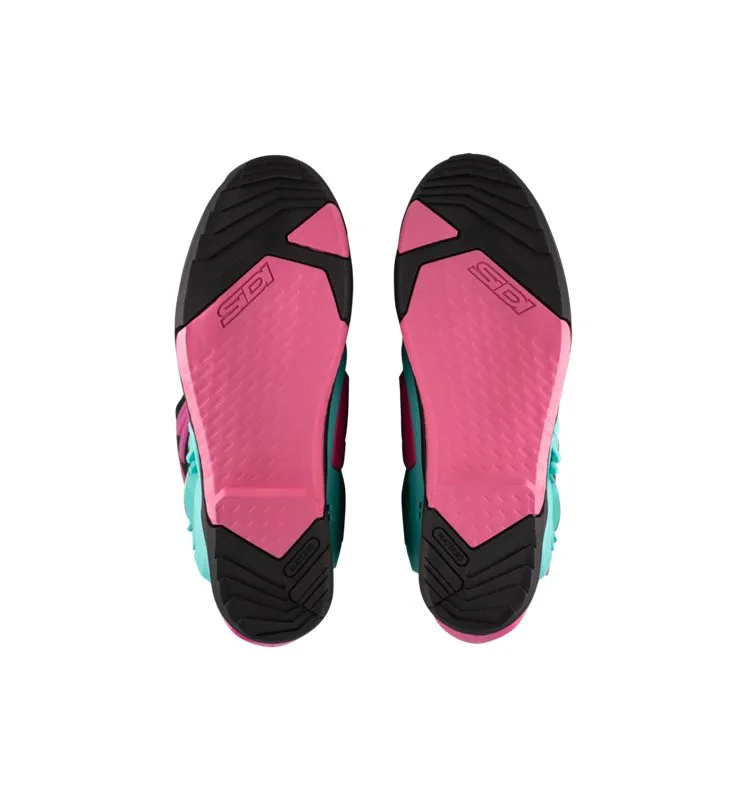 Sidi Crossair Mint/Svart/Rosa