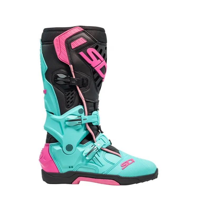stovel-sidi-crossair-mintsvartrosa Sidi Crossair Mint/Svart/Rosa