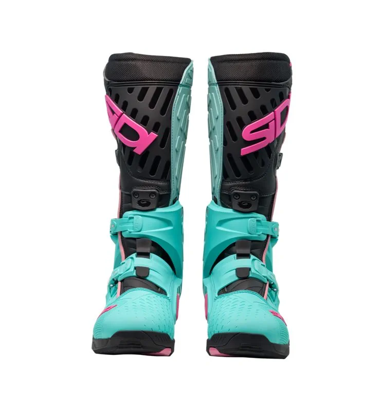 Sidi Crossair Mint/Svart/Rosa