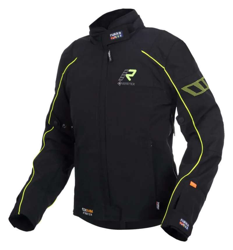 5_70252_757_R_994 RUKKA COMFORINA Jacka Svart/Gul