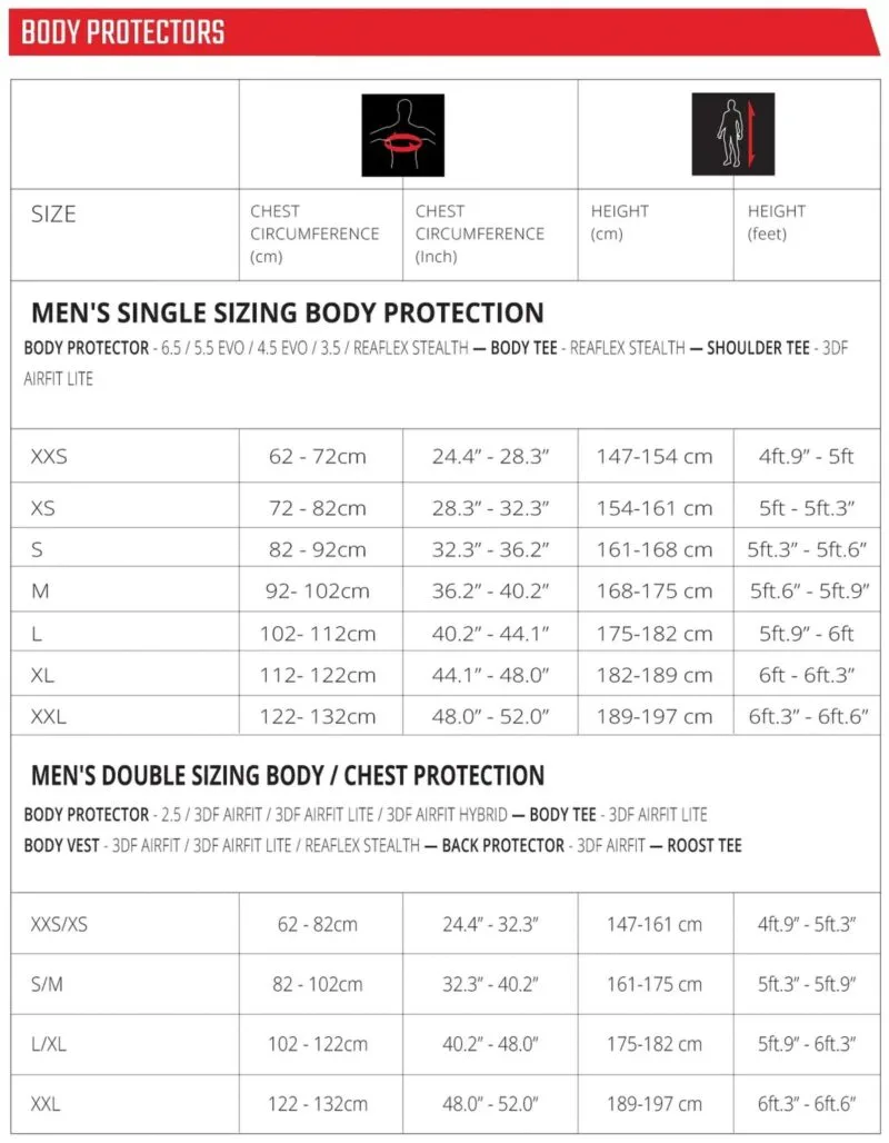 Leatt Body Protector 3.5 Junior Svart/Röd L/XL 147-159cm