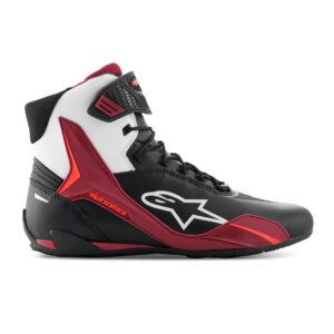 Alpinestars Sko Faster-4 Svart/Vit/Mörk Röd