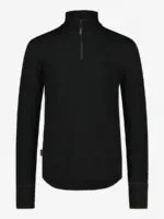 SVALA Merino Extreme Zip-Neck unisex svart