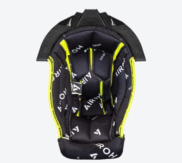 Airoh Twist 3 Crown padding Black/white + black sup.