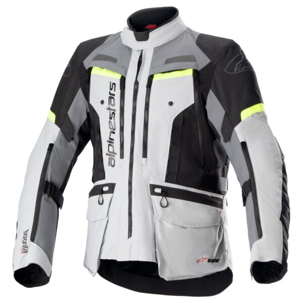 Alpinestars Jacka Bogota Pro Drystar Grå/Gul Fluo