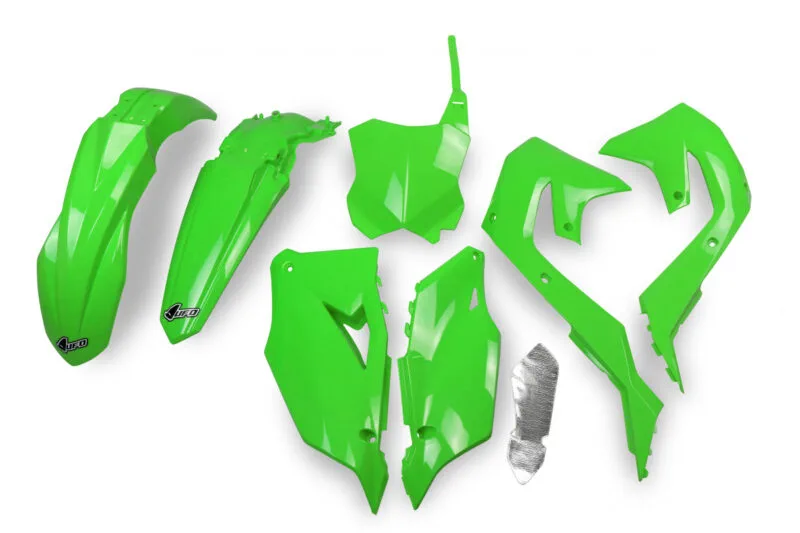 04516d67322e95f651d0378974e32337c3f4405b_650_K227_999A UFO Plastkit 5-delar OEM 999 KX250F 21-24 KX450F 19-23