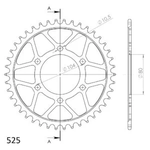 Supersprox Bakdrev Stål 1489.42