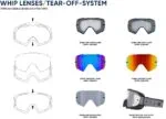 Spect Red Bull Whip SPARE LENS red flash