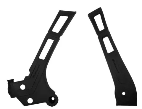 Polisport Frame Protector YZ125/250 05-.. XE125 21-. Black (12)