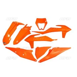 UFO Plastkit 6-delar Orange 127 KTM EXC/EXC-F 125-500 20-23