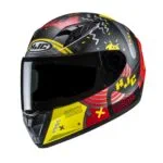 HJC Helmet Y10 Mika Junior Svart/Röd MC21SF