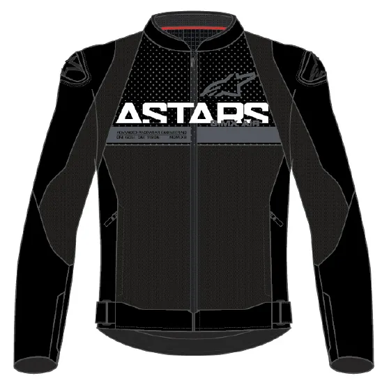 Alpinestars Textiljacka SMX Air Svart