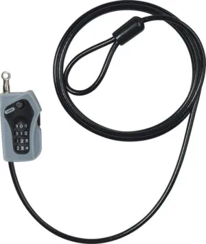 ABUS Låswire Combiloop 205/200 Svart 200 cm