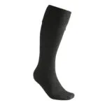 Woolpower Knähöga sockor 400 Merino svart