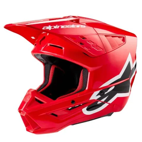 Alpinestars Hjälm S-M5 2206 Corp Stark Röd