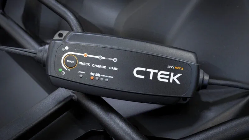 CTEK NXT 5 EU batteriladdare - Kablar & anslutningar