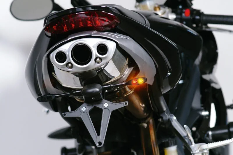 143100_2 Kellermann micro 1000® DF Dark black w/ strongly tinted glass - Blinkers & reflexer