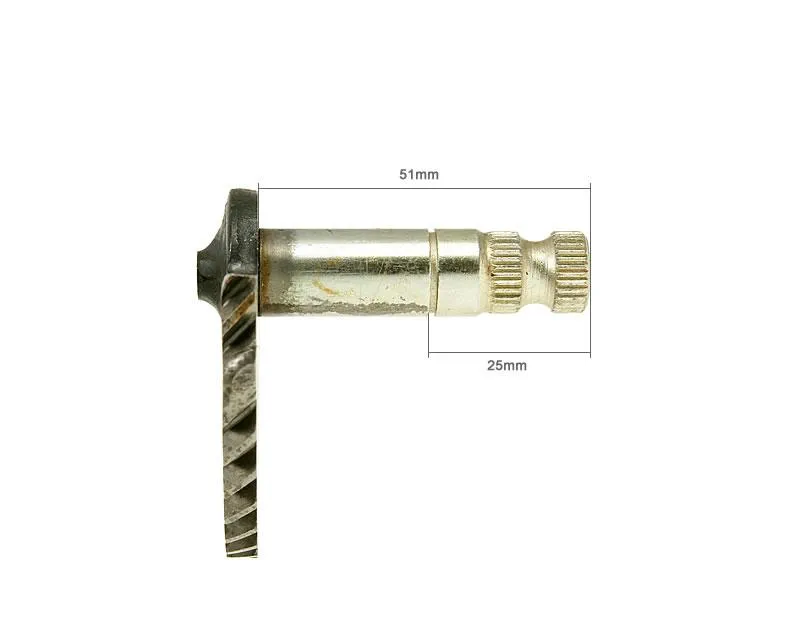 144f24509cb2425409d7db5cdca8071f86833317_307_0556 Kick-axel 51mm/25mm Kina-skoter 4-T 50cc / Peugeot 4-T / SYM 4-T - No Name - Startdelar