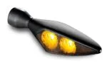 Kellermann micro Rhombus Dark Front left/Rear right* w/ strongly tinted glass - Blinkers & reflexer