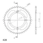 Supersprox Bakdrev Aluminium RAL-998:47 Svart