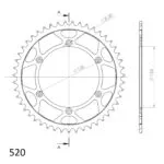 Supersprox Bakdrev Stål 460.52