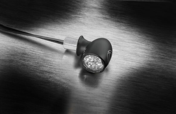 Kellermann Atto® DF LED mini indicator 3 in 1 black w/ clear glass
