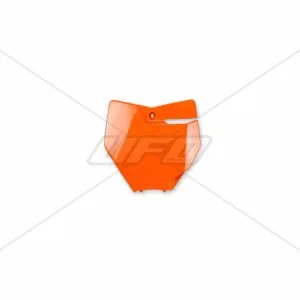 UFO Nummerplåt KTM125-450 SX/SXF 16-18 Orange 127 ej SX250 2016