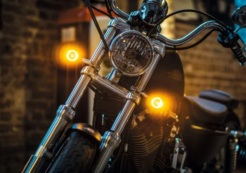 181200_2 Kellermann Bullet 1000® PL black w/ clear glass - Blinkers & reflexer